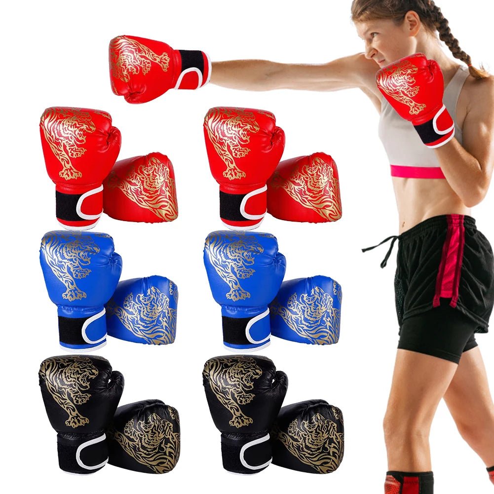 Boxing Gloves Breathable Sanda Boxing Gloves Comfortable Professional Boxing Gloves Punching Training Gloves for Children Adults - silverfoxgoods