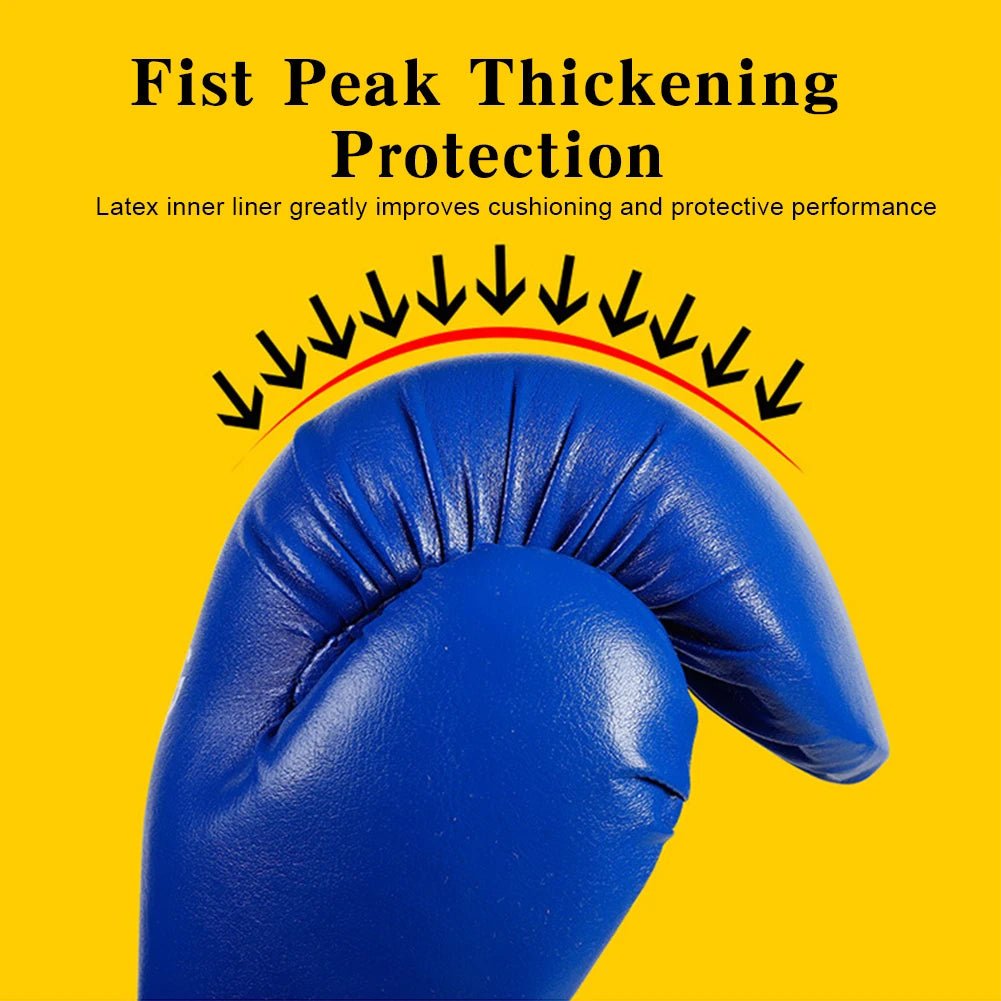 Boxing Gloves Breathable Sanda Boxing Gloves Comfortable Professional Boxing Gloves Punching Training Gloves for Children Adults - silverfoxgoods