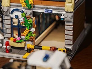 3200PCS Brick Town Police Station Modular Buildings Gift - silverfoxgoods