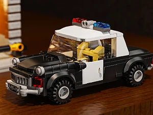 3200PCS Brick Town Police Station Modular Buildings Gift - silverfoxgoods