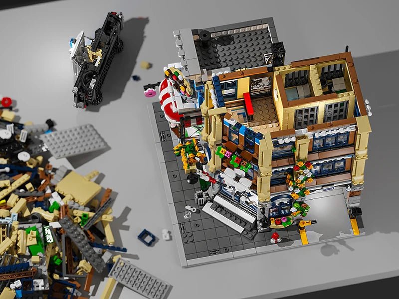 3200PCS Brick Town Police Station Modular Buildings Gift - silverfoxgoods