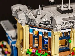 3200PCS Brick Town Police Station Modular Buildings Gift - silverfoxgoods