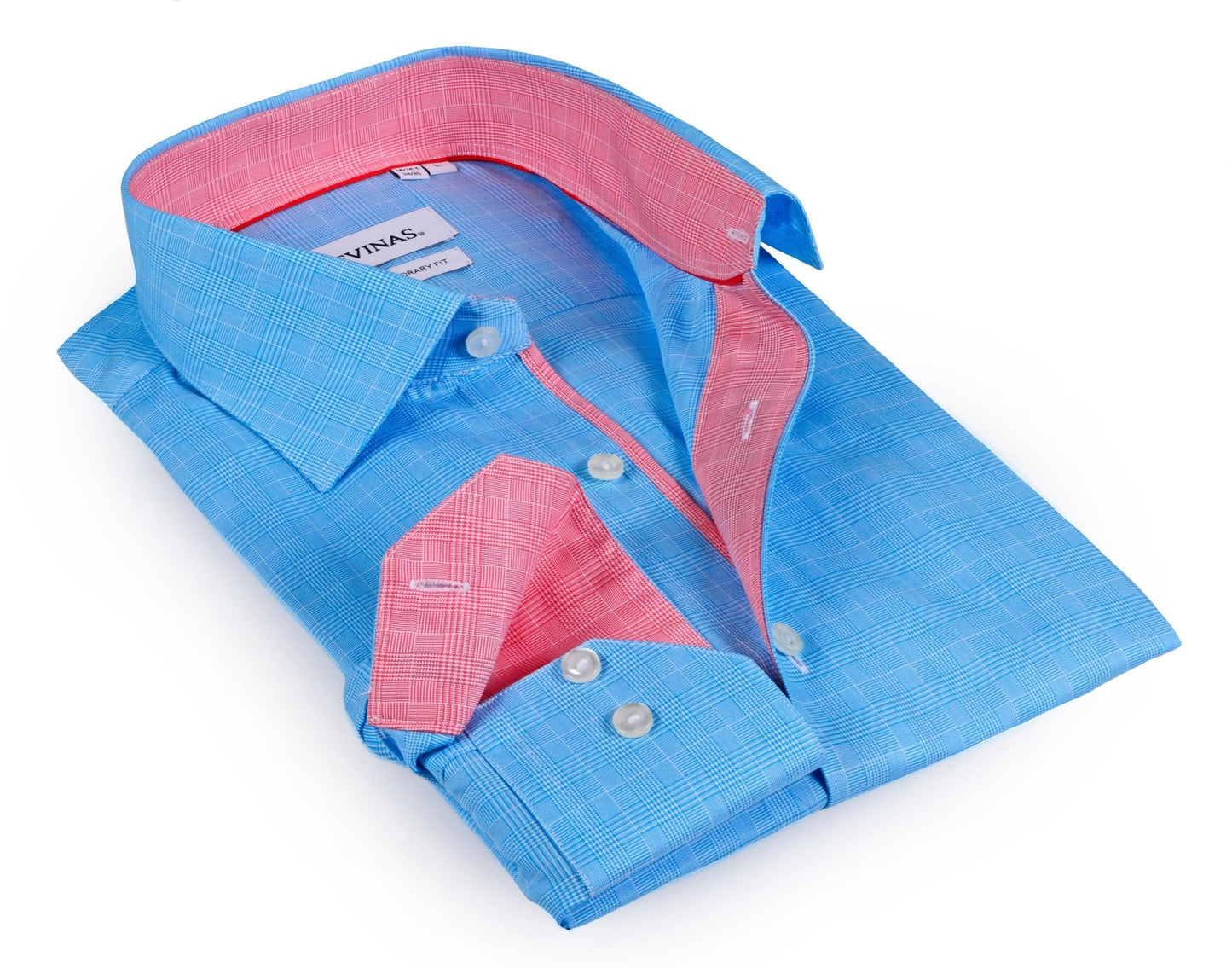 Button - Up Shirt // - Contemporary Fit - contrast trimming - final sale - silverfoxgoods