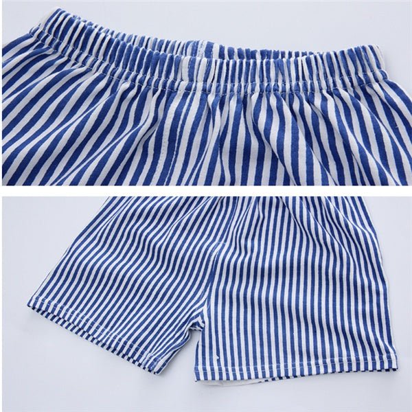 Cartoon Clothing Baby Boy/Girl Summer Clothes T-shirt Casual Clothing Sets - silverfoxgoods