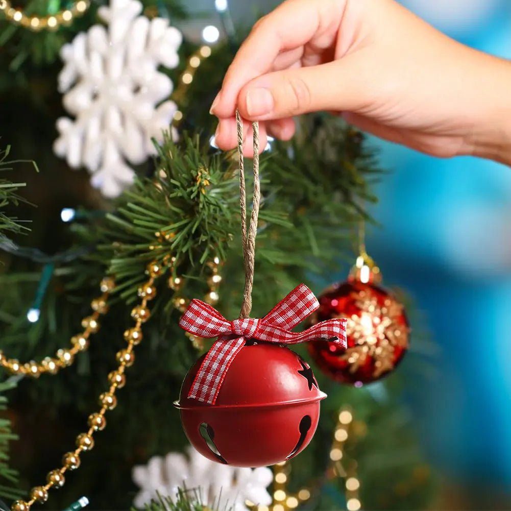 Christmas Bells – Multifunctional Jingle Bell Tree Pendant for Xmas Party - silverfoxgoods