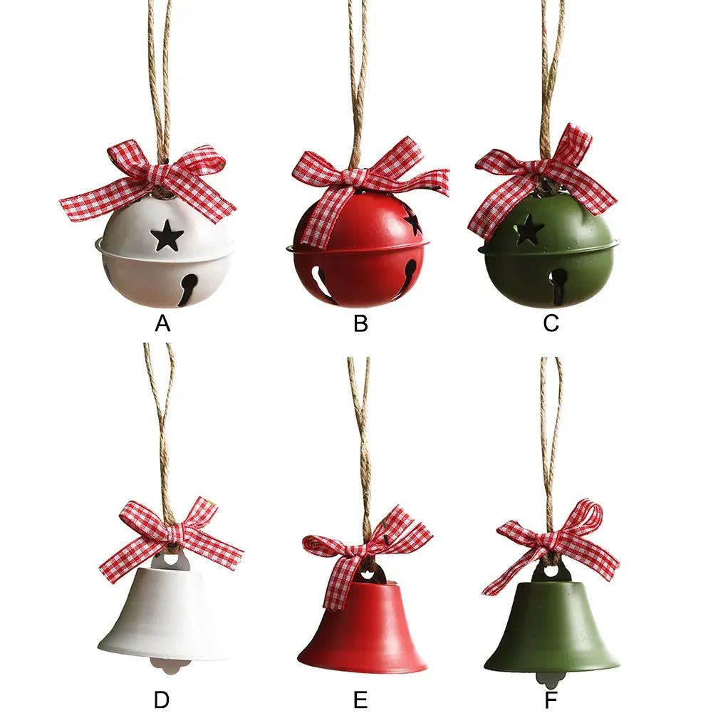 Christmas Bells – Multifunctional Jingle Bell Tree Pendant for Xmas Party - silverfoxgoods