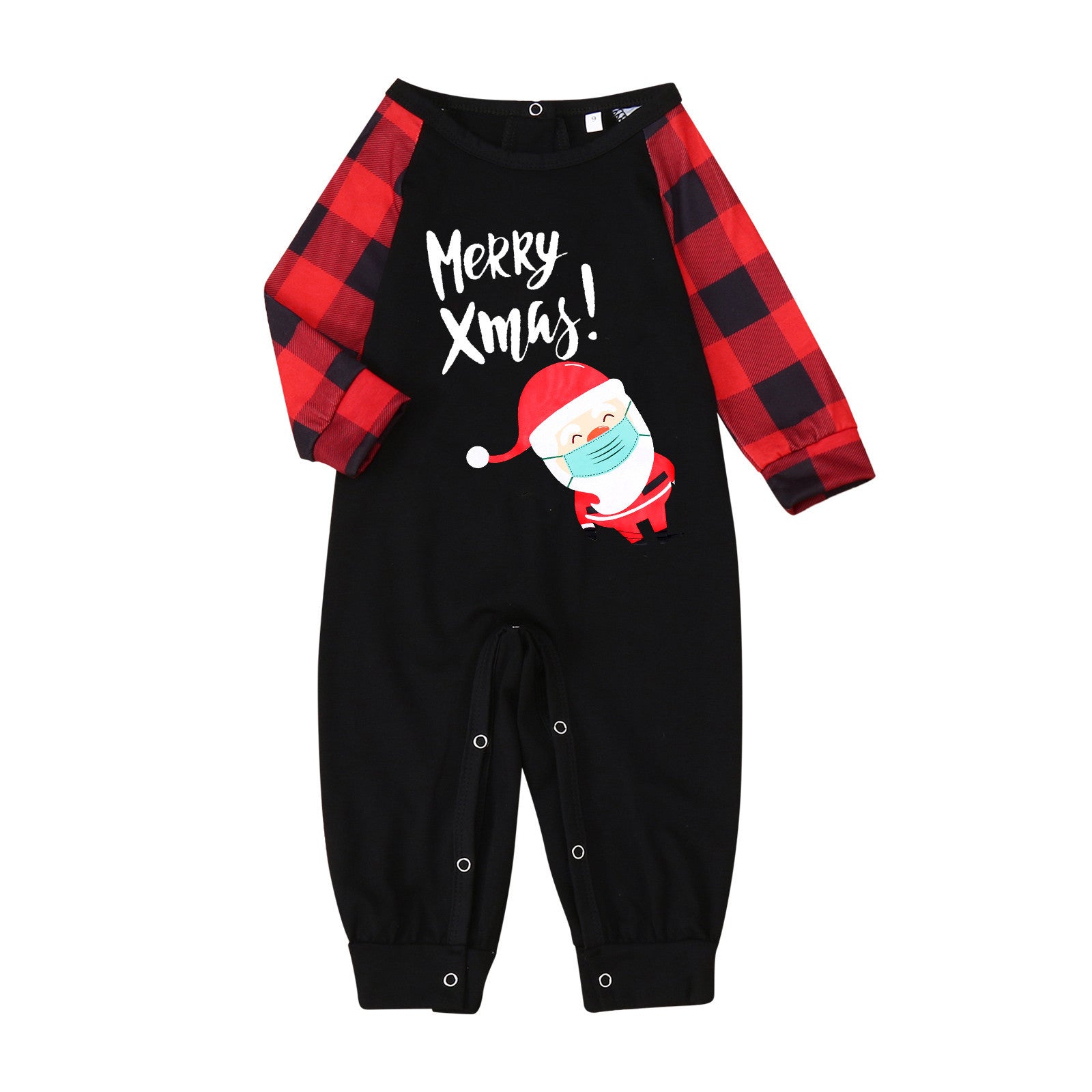 Christmas Cartoon Print Pajamas Set - silverfoxgoods