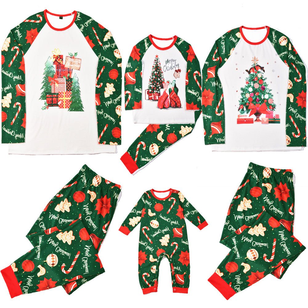 Christmas Family Parent Child Pajamas - silverfoxgoods