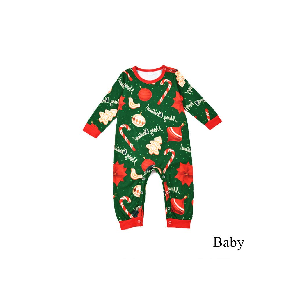 Christmas Family Parent Child Pajamas - silverfoxgoods