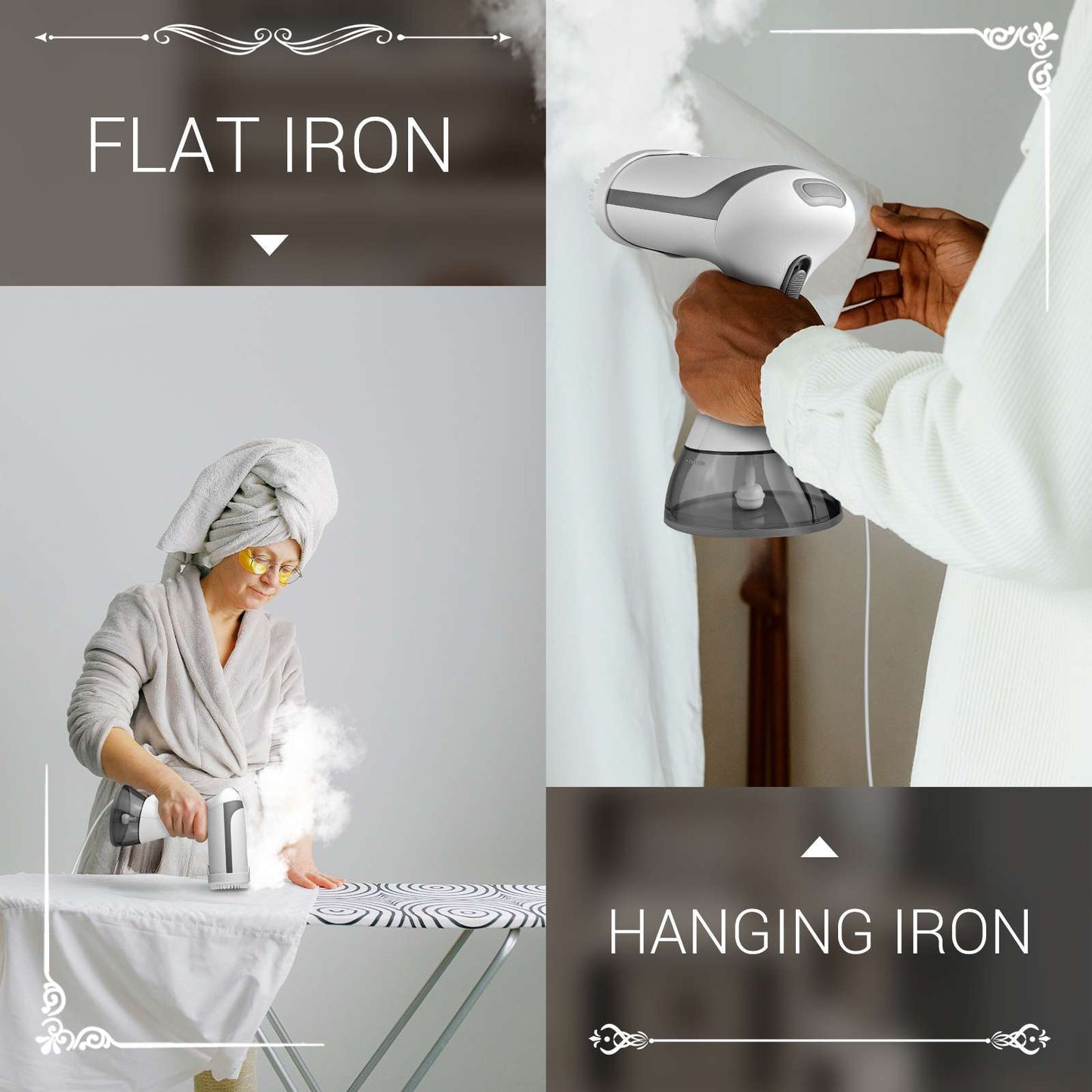 Clothes Steamer Compact And Efficient Suitable For Travel And Home Use For Clothes Cleaning And Ironing - silverfoxgoods