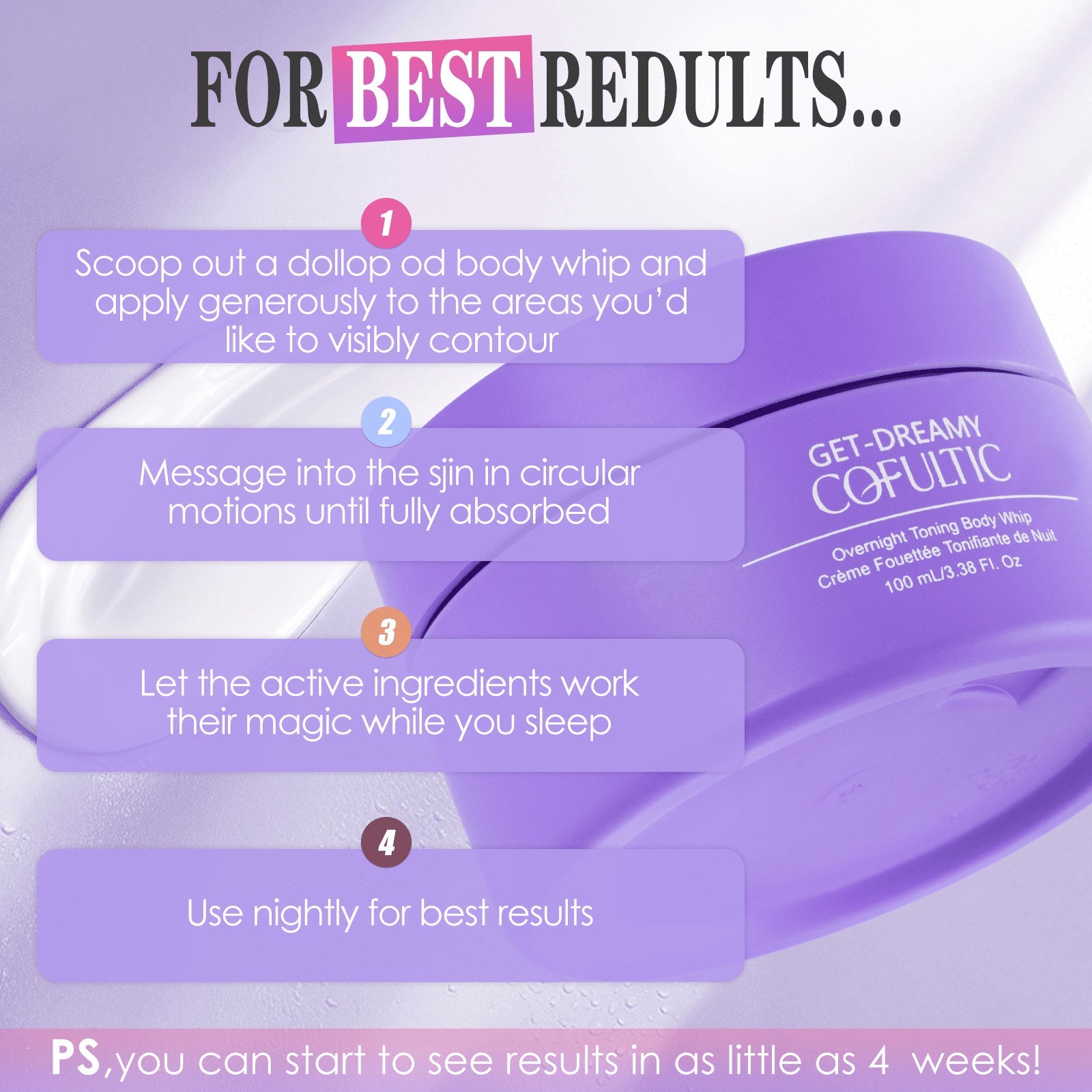 Cofultic Night Sleep Tightening Cream Flat - silverfoxgoods