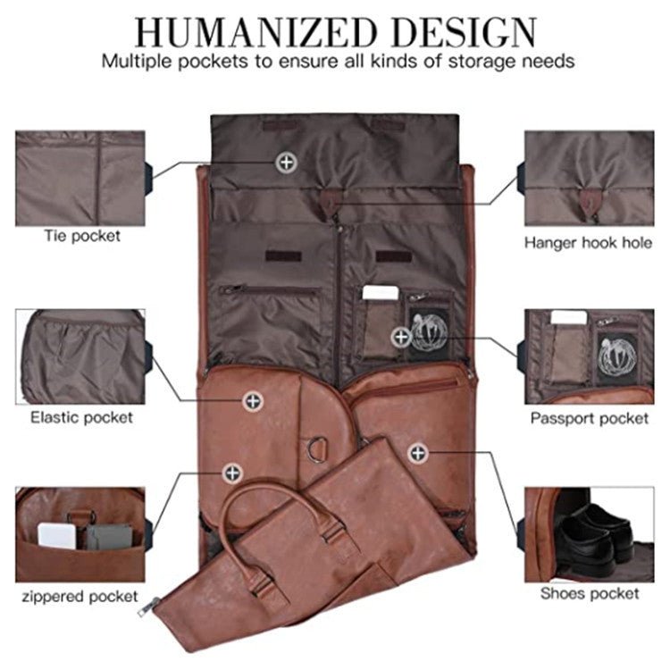 Convertible Travel Carry - on Luggage Bag - silverfoxgoods