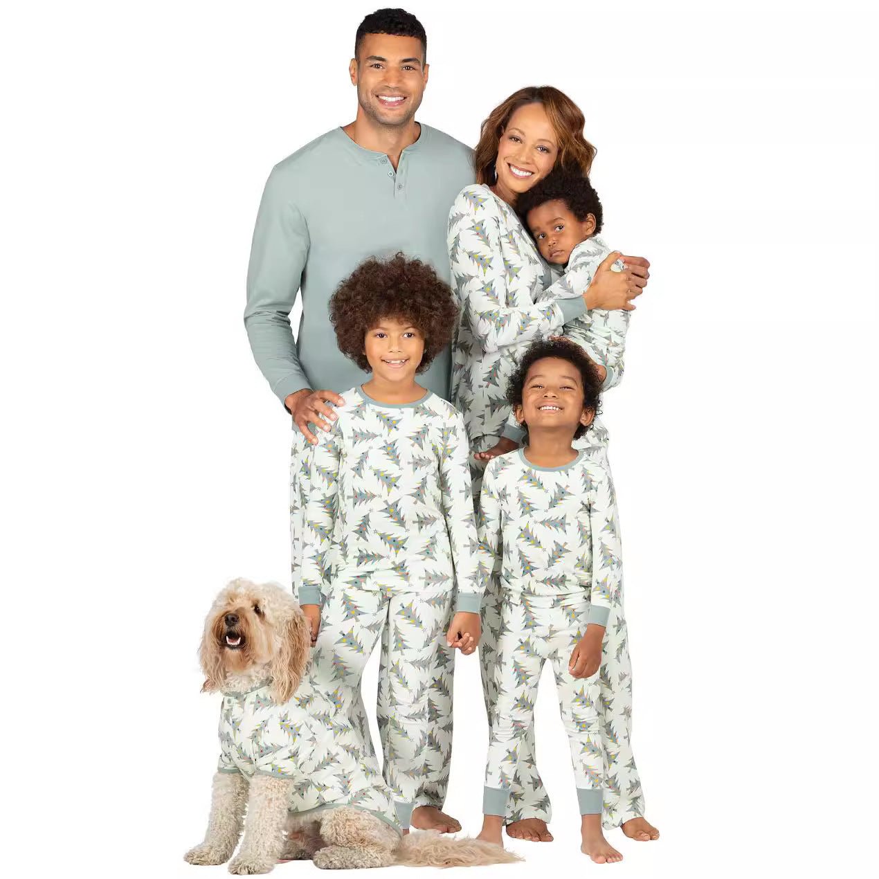Cotton Christmas Pajamas Suit - silverfoxgoods