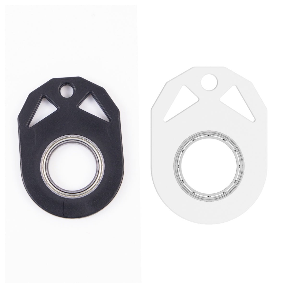 Stress-Relief Fidget Spinner Keychain with Bottle Opener - silverfoxgoods