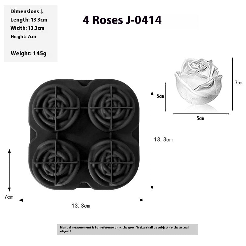 Creative Halloween 3D Silicone Skull Ice Cube Tray - silverfoxgoods