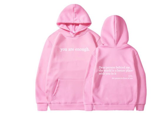 Dear Person Behind Me Hoodie - Spread Love & Positivity - silverfoxgoods