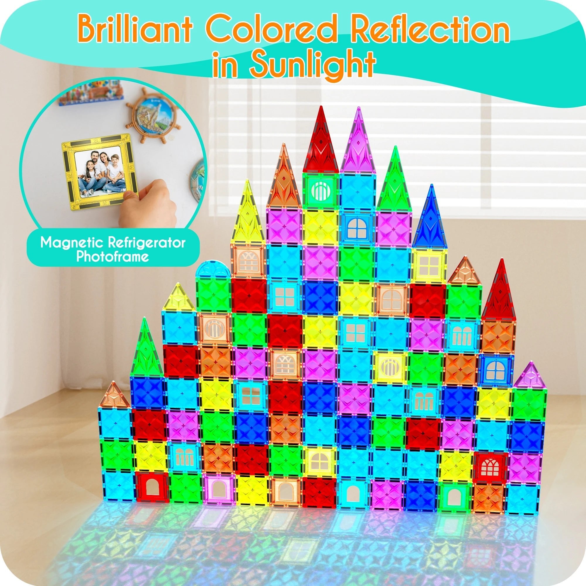 EDUCIRO Magnetic Building Blocks Set for Educational Fun! - silverfoxgoods