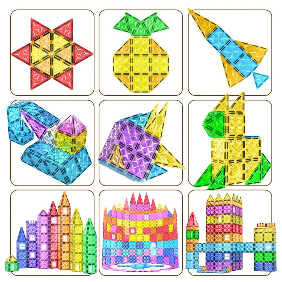 EDUCIRO Magnetic Building Blocks Set for Educational Fun! - silverfoxgoods