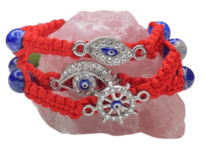 Eye or Horus Protection Bracelets - silverfoxgoods