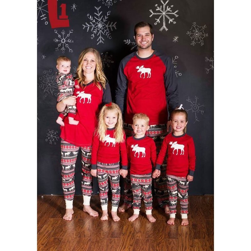 Family Matching Christmas Pajamas - silverfoxgoods