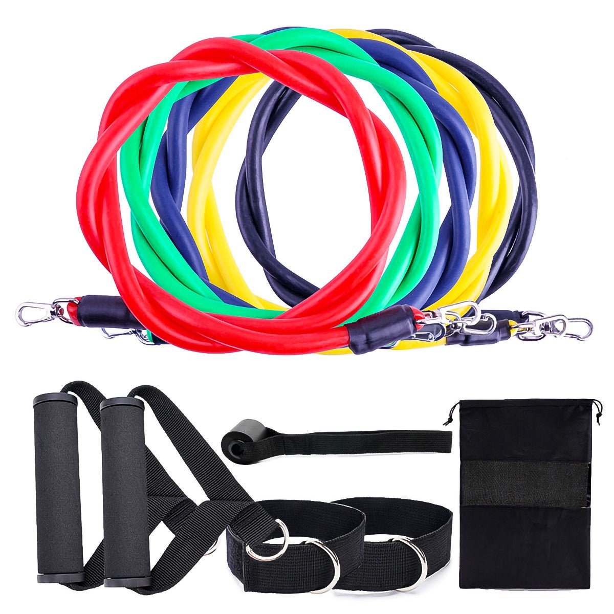 Fitness Rally Elastic Rope Resistance Band - silverfoxgoods