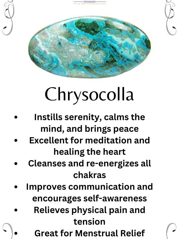 Genuine Chrysocolla Stone Crystal Bracelet with 14k Gold Filled Spacers 7 - 11 - silverfoxgoods