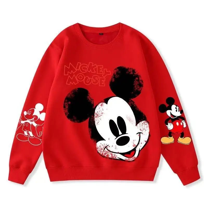 Girls/ Boy Mickey Long Sleeve Sweatshirt Children Soft Breathable Top - silverfoxgoods