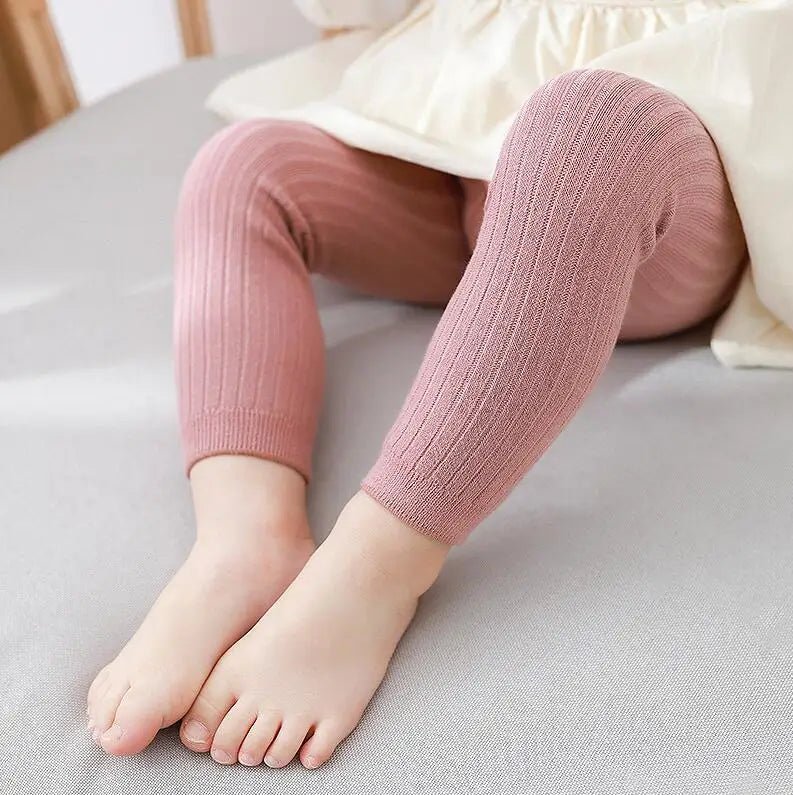 Girls Leggings Solid Color Cotton Pants Children Leggings 0 - 6 Years Baby Newborn Kids Leggings - silverfoxgoods