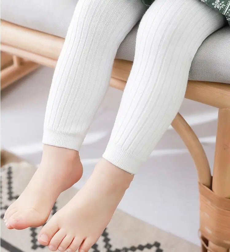 Girls Leggings Solid Color Cotton Pants Children Leggings 0 - 6 Years Baby Newborn Kids Leggings - silverfoxgoods