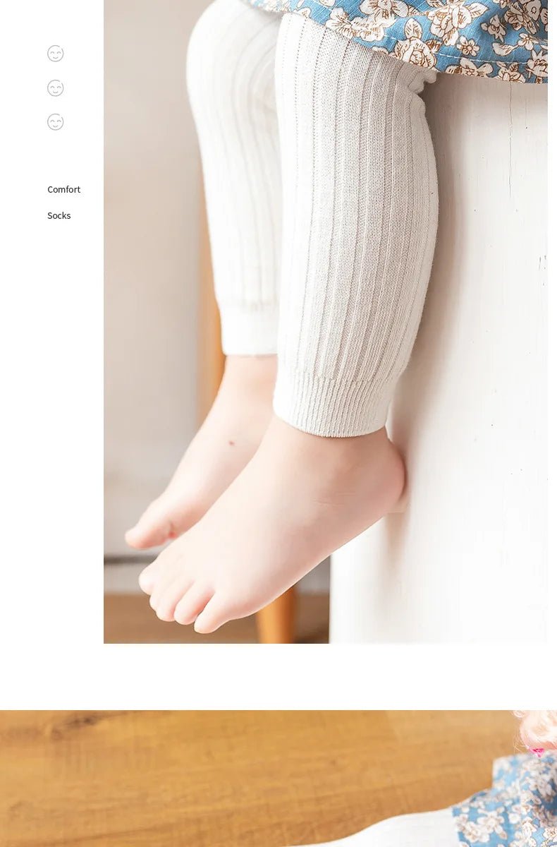 Girls Leggings Solid Color Cotton Pants Children Leggings 0 - 6 Years Baby Newborn Kids Leggings - silverfoxgoods