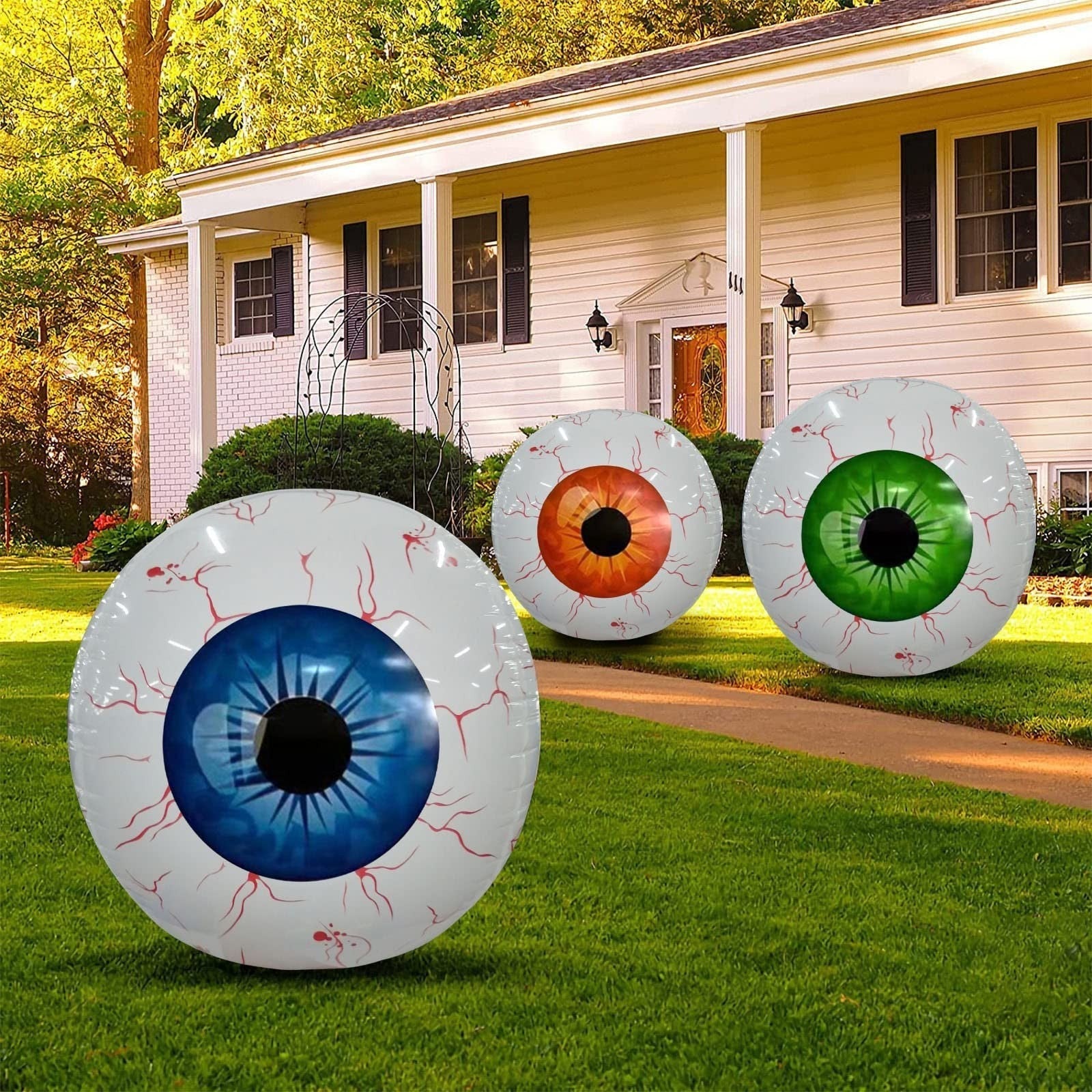 Halloween Eyeball Halloween Inflatable - silverfoxgoods