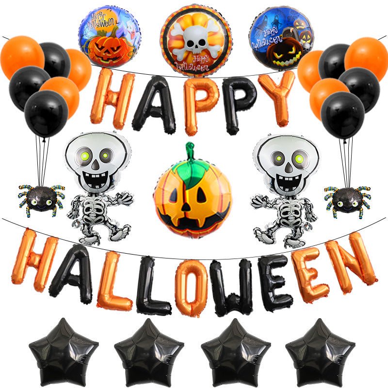 Halloween party balloon set - silverfoxgoods