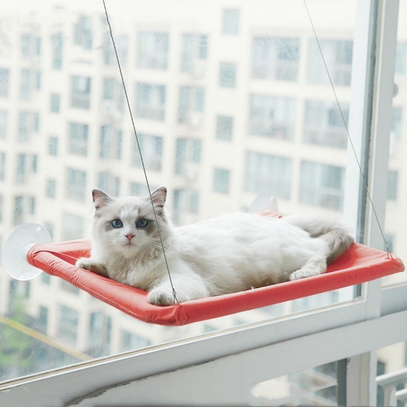 Hanging Cat Window Hammock - silverfoxgoods