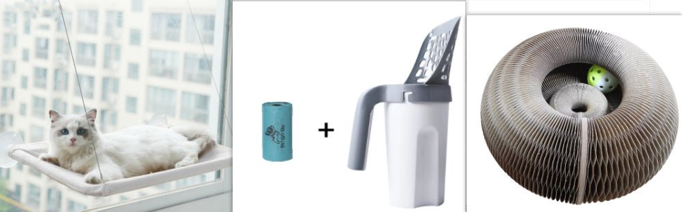 Hanging Cat Window Hammock - silverfoxgoods