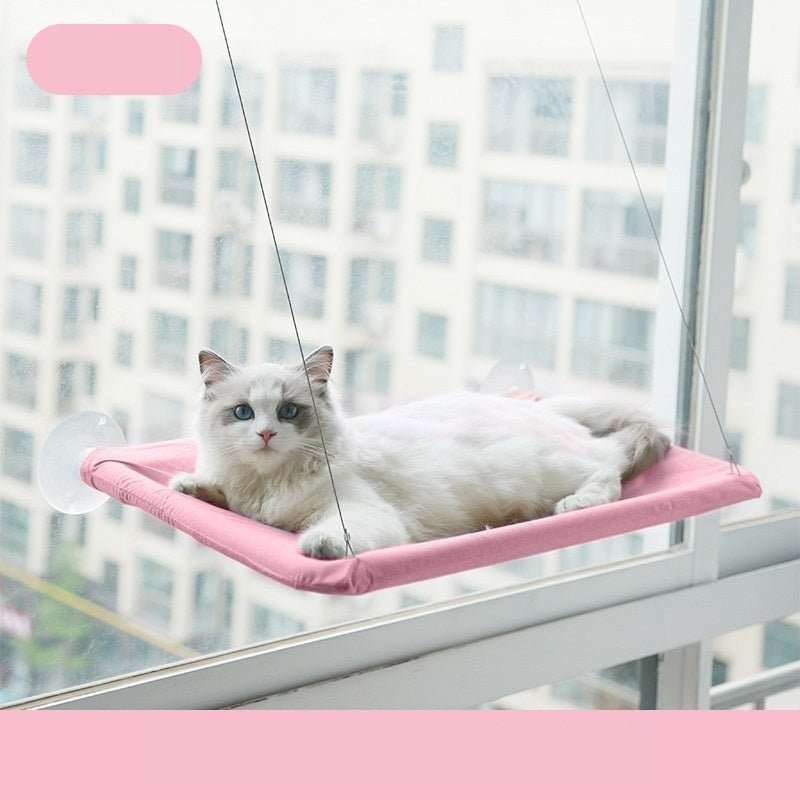 Hanging Cat Window Hammock - silverfoxgoods