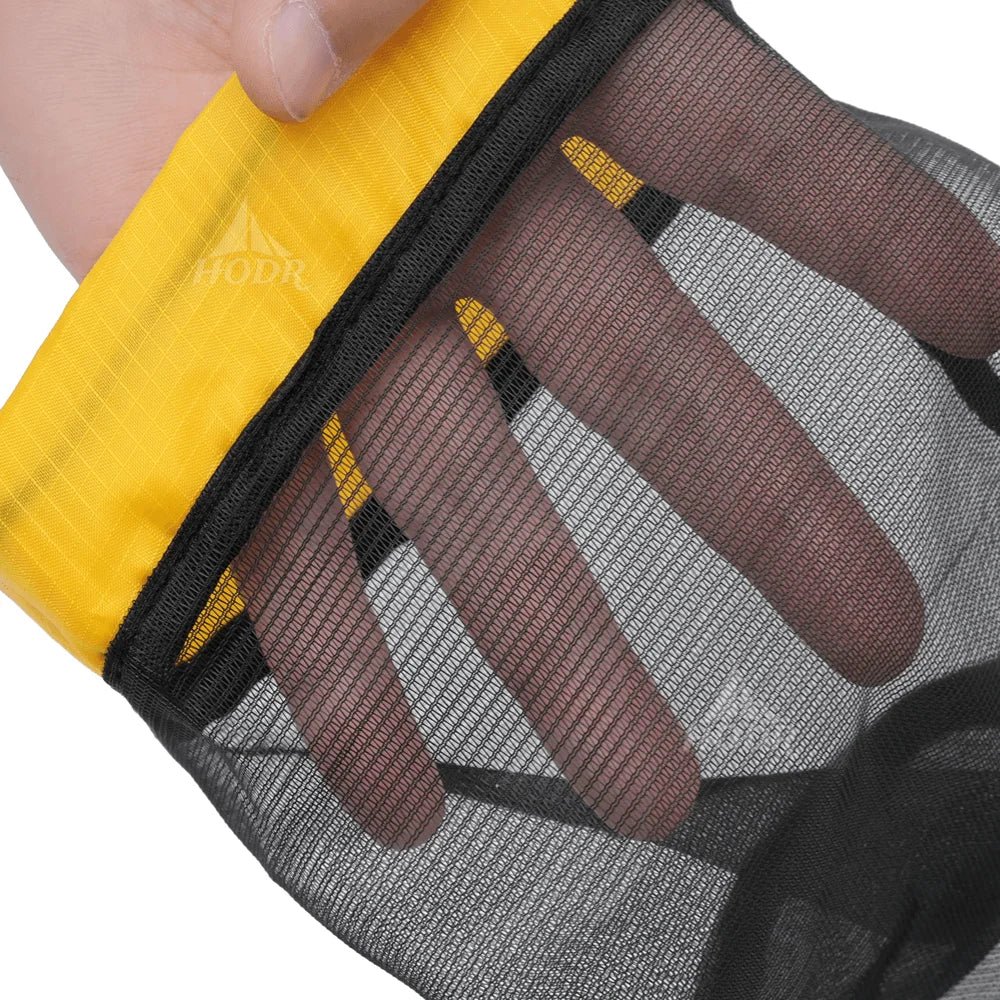 [HODR] Mesh Bags Lightweight Mesh Stuff Sack Drawstring Storage Bags Compression Pouches for Camping, Hiking, Laundry & Grocery - silverfoxgoods