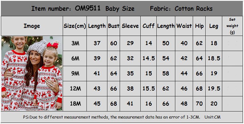 Home Pajamas Parent - child Suit - silverfoxgoods