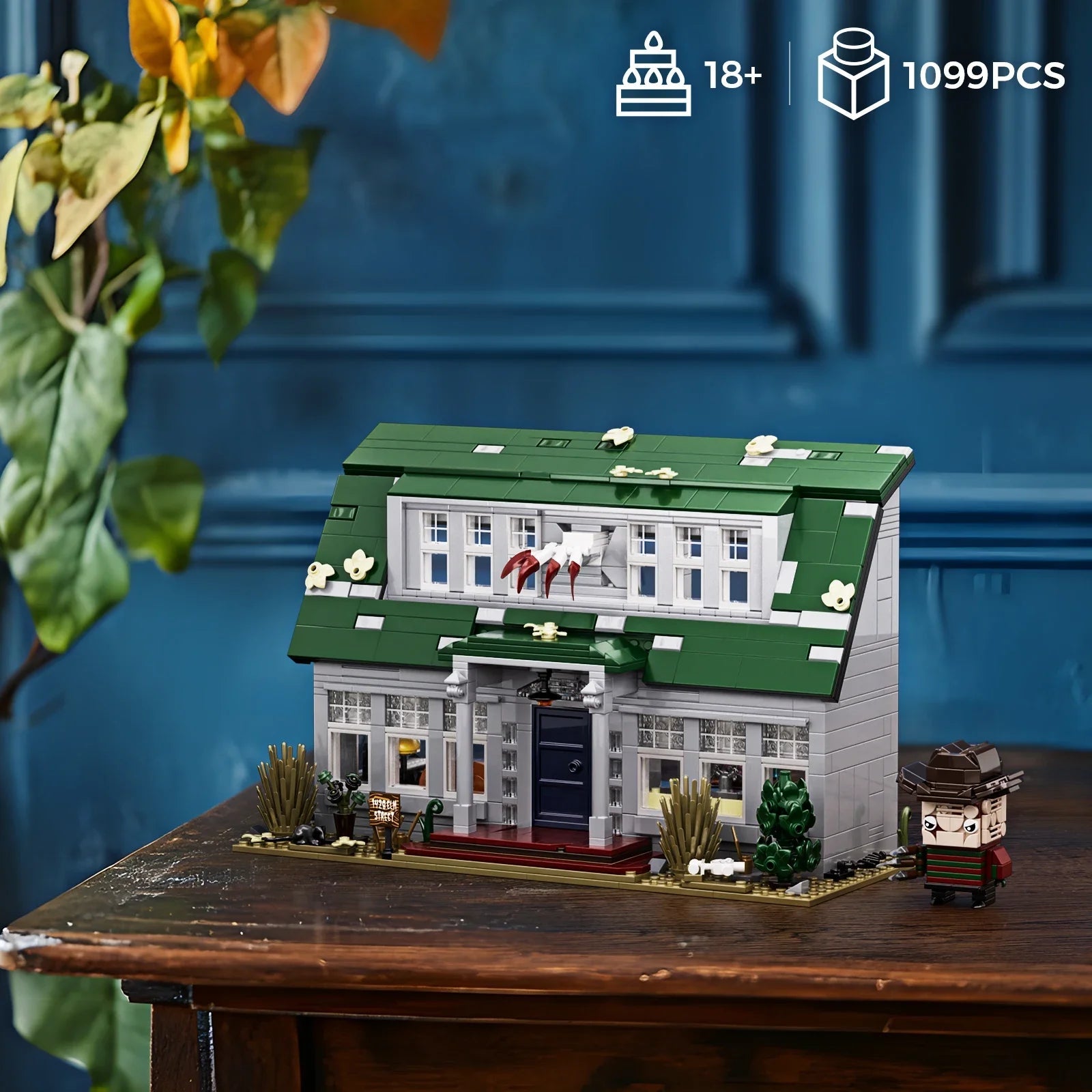 Spooky Freddyed House Building Kit - Halloween Decor for Adults - silverfoxgoods