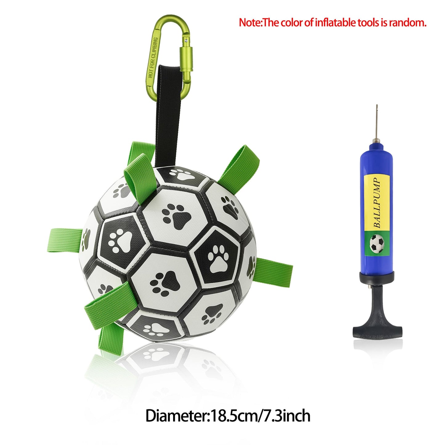 Interactive Soccer Ball Toy for Large Dogs - Outdoor Training Fun! - silverfoxgoods