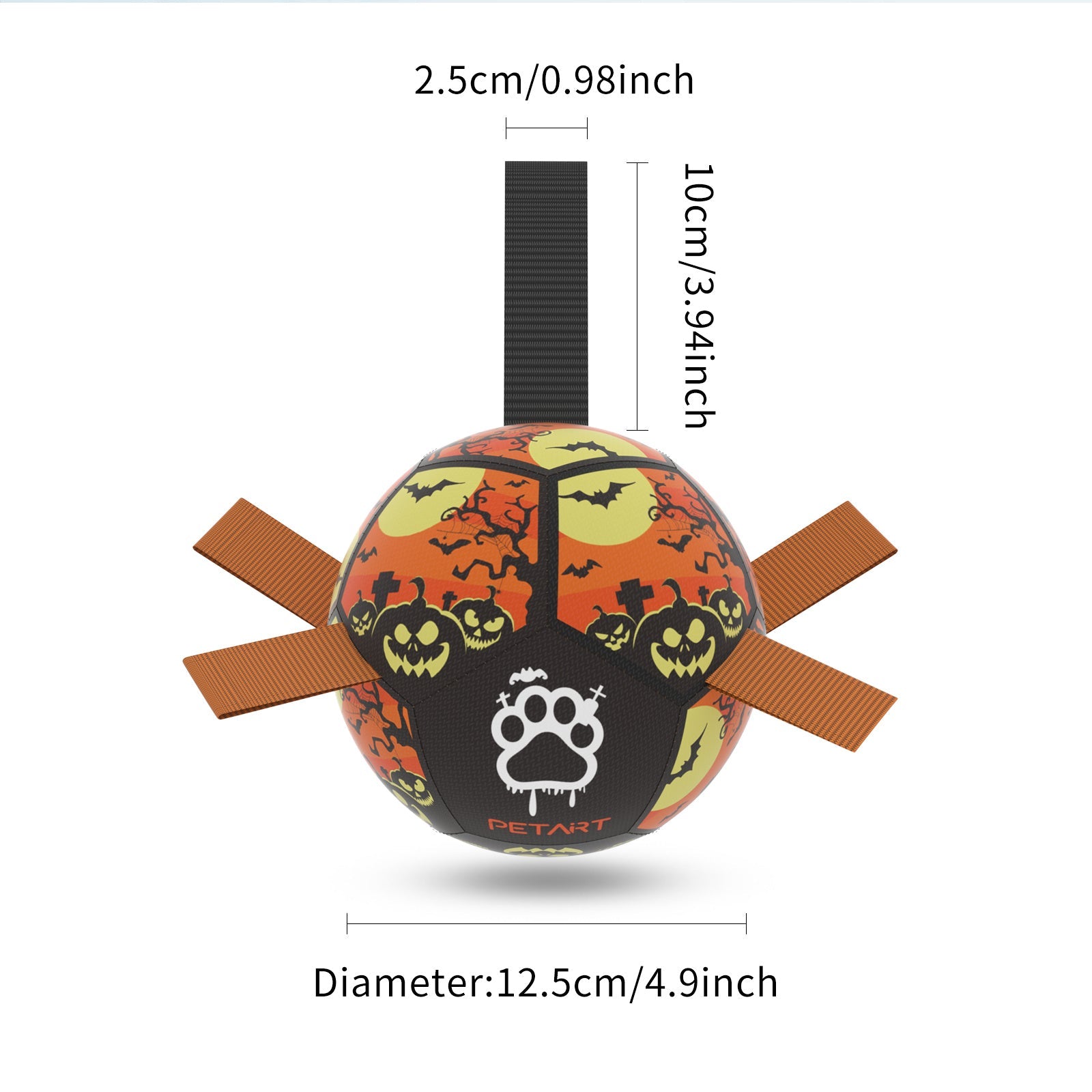 Interactive Soccer Ball Toy for Large Dogs - Outdoor Training Fun! - silverfoxgoods