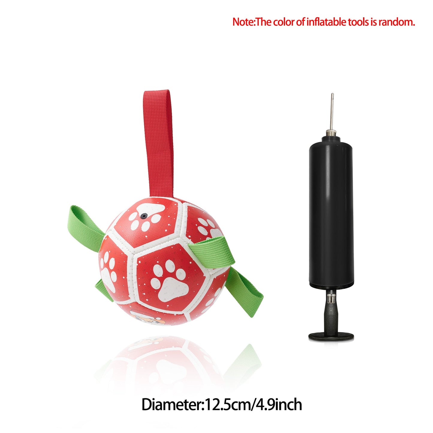 Interactive Soccer Ball Toy for Large Dogs - Outdoor Training Fun! - silverfoxgoods