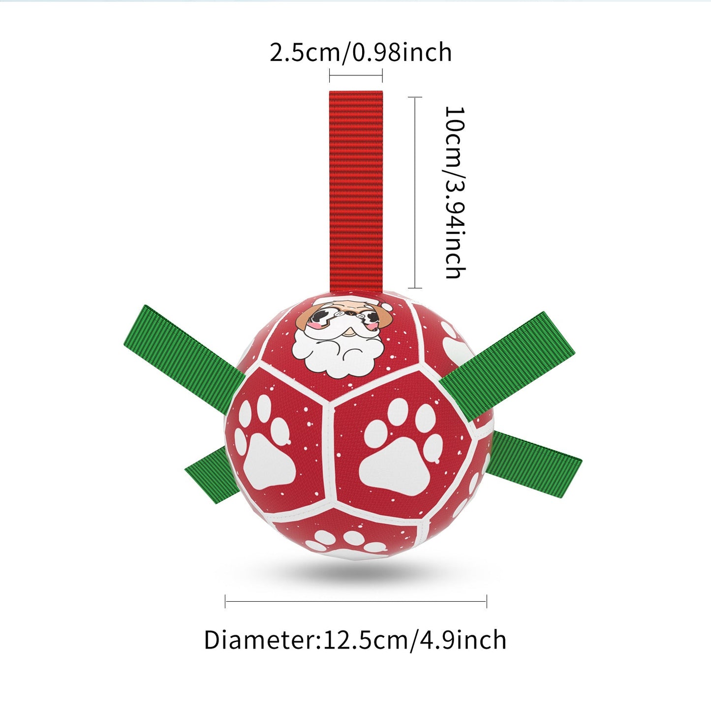 Interactive Soccer Ball Toy for Large Dogs - Outdoor Training Fun! - silverfoxgoods