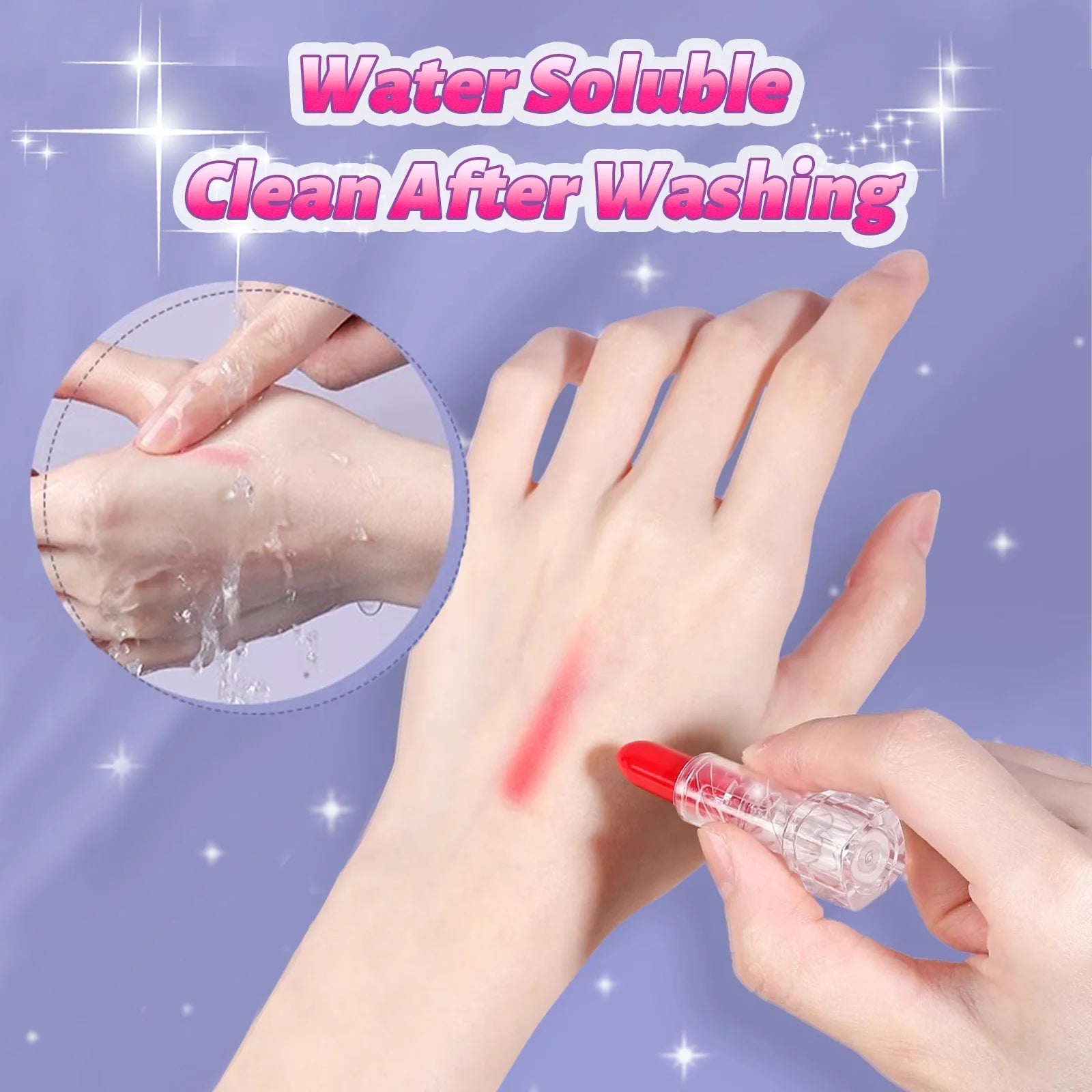 Kids multi-layer foldable makeup set for girls, pretend play cosmetic kit with storage box