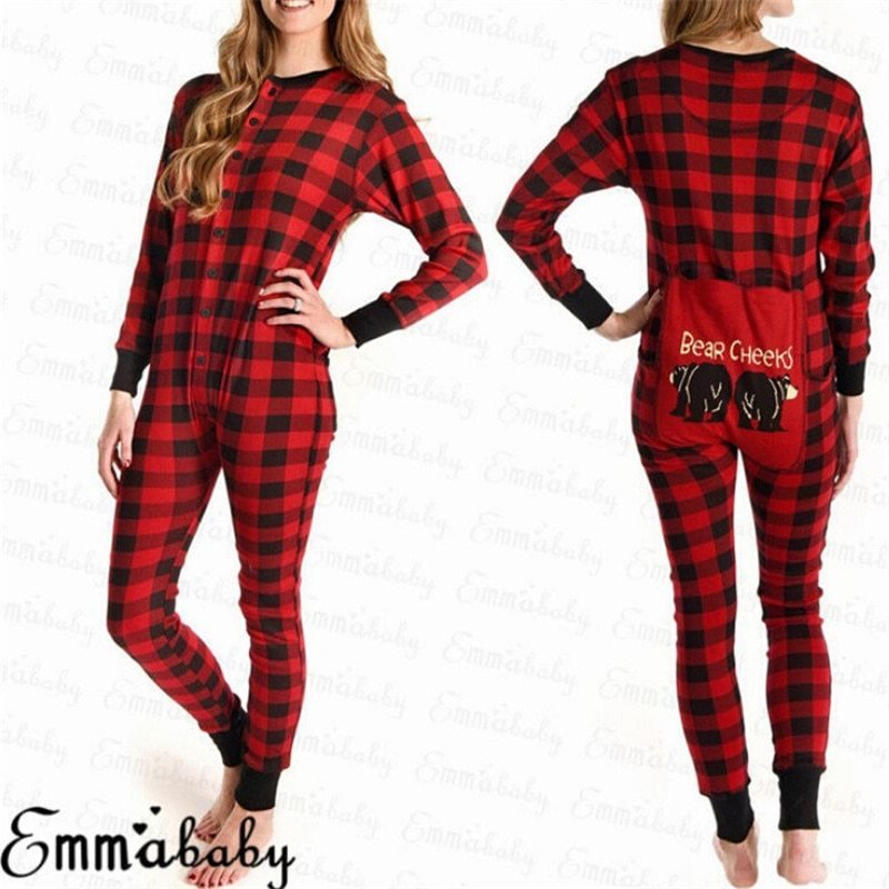 Kiss My Bear Cheeks Pajamas - silverfoxgoods