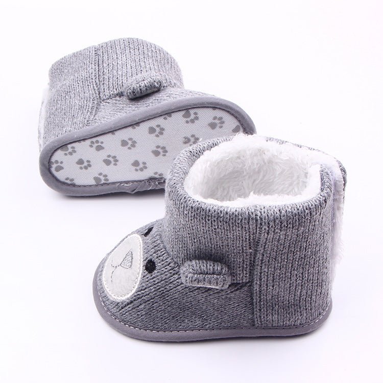 knit animal baby & toddler shoes/ boots - silverfoxgoods