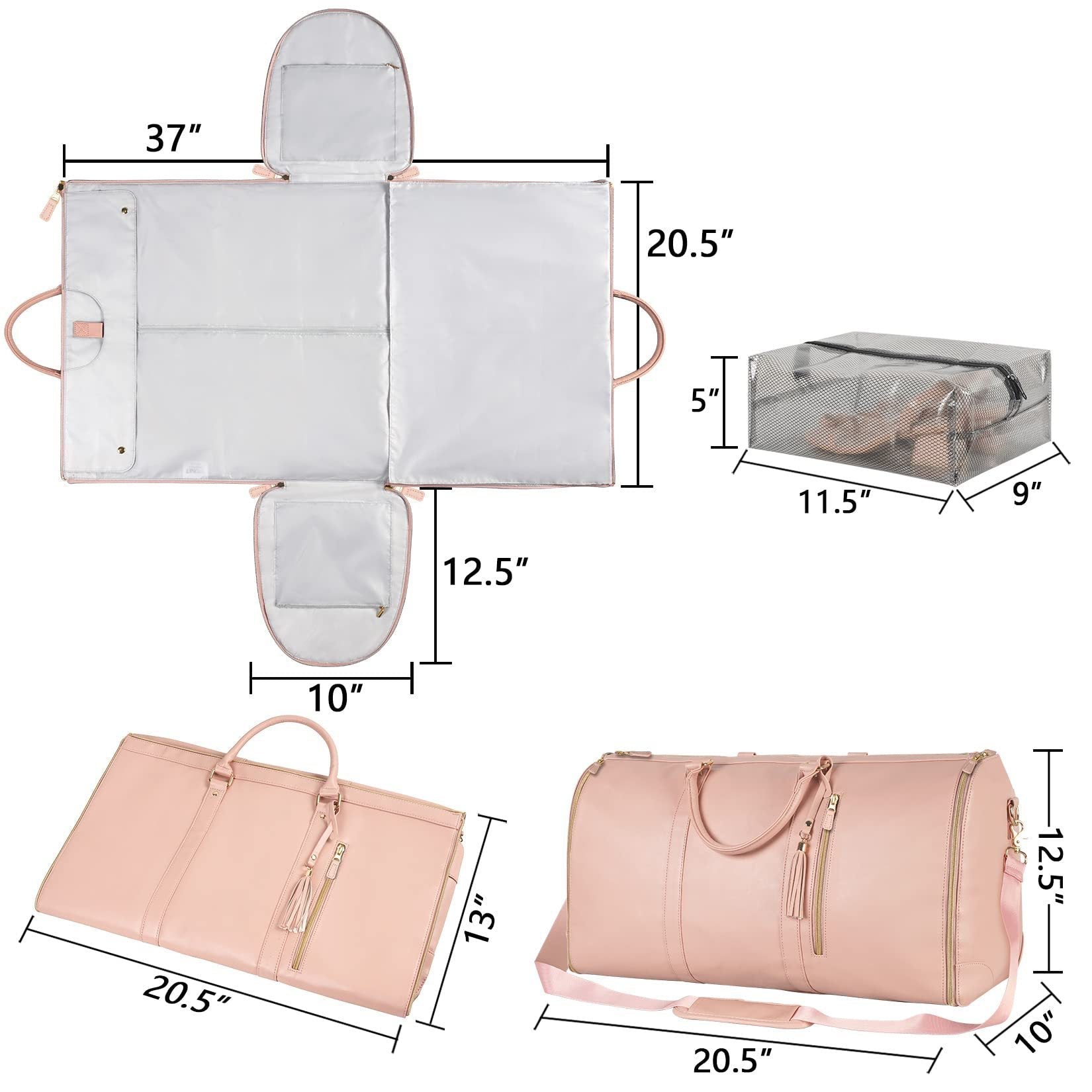 large capacity travel duffle bag | Silver Fox Goods