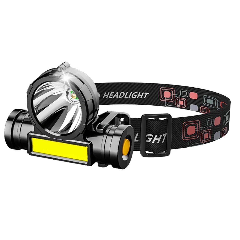 Rechargeable Sensor Headlamp with 5 Styles - silverfoxgoods