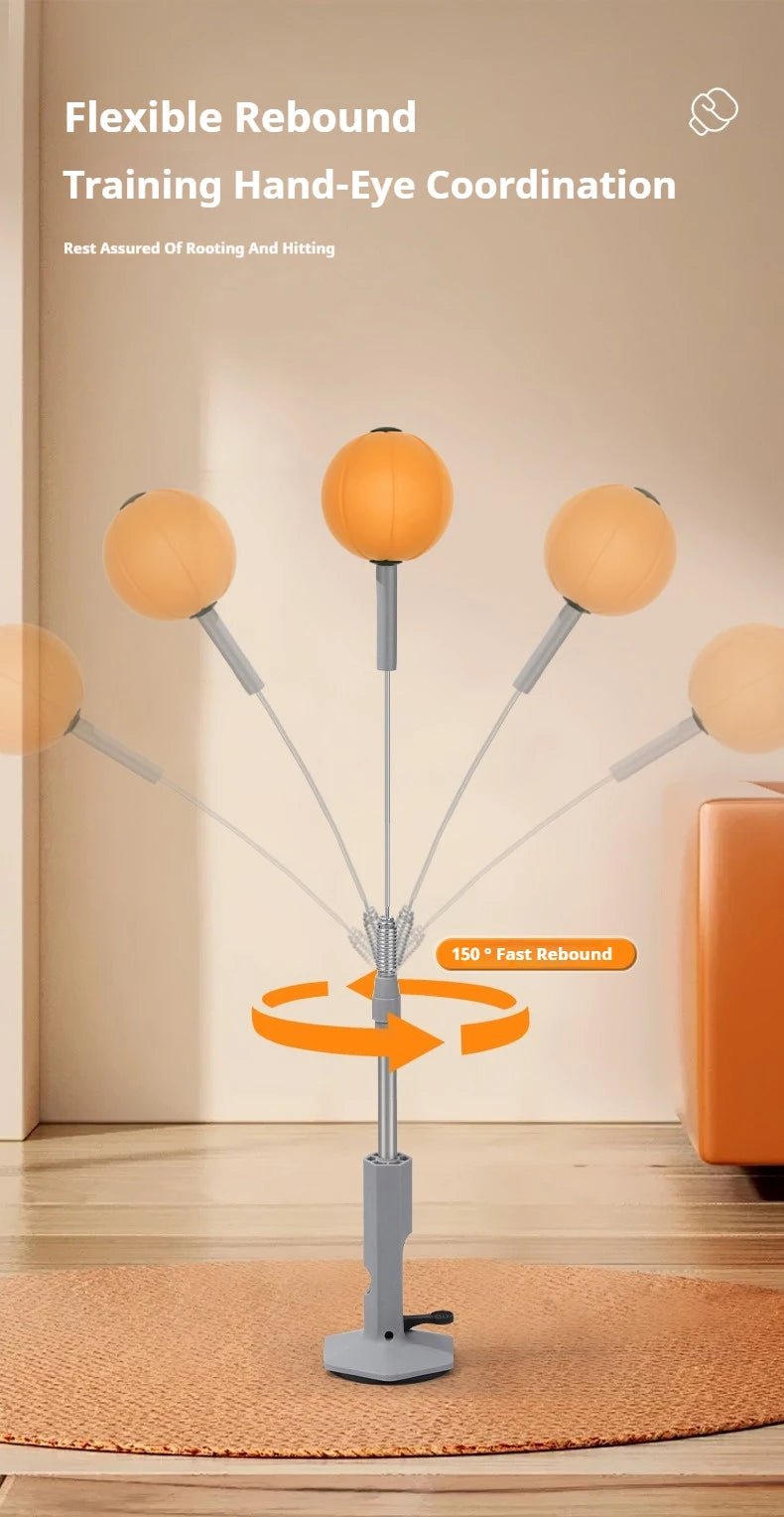 Lightweight Home Boxing Speed Bag – Suction Cup Reflex Training Bag for Teens & Adults - silverfoxgoods