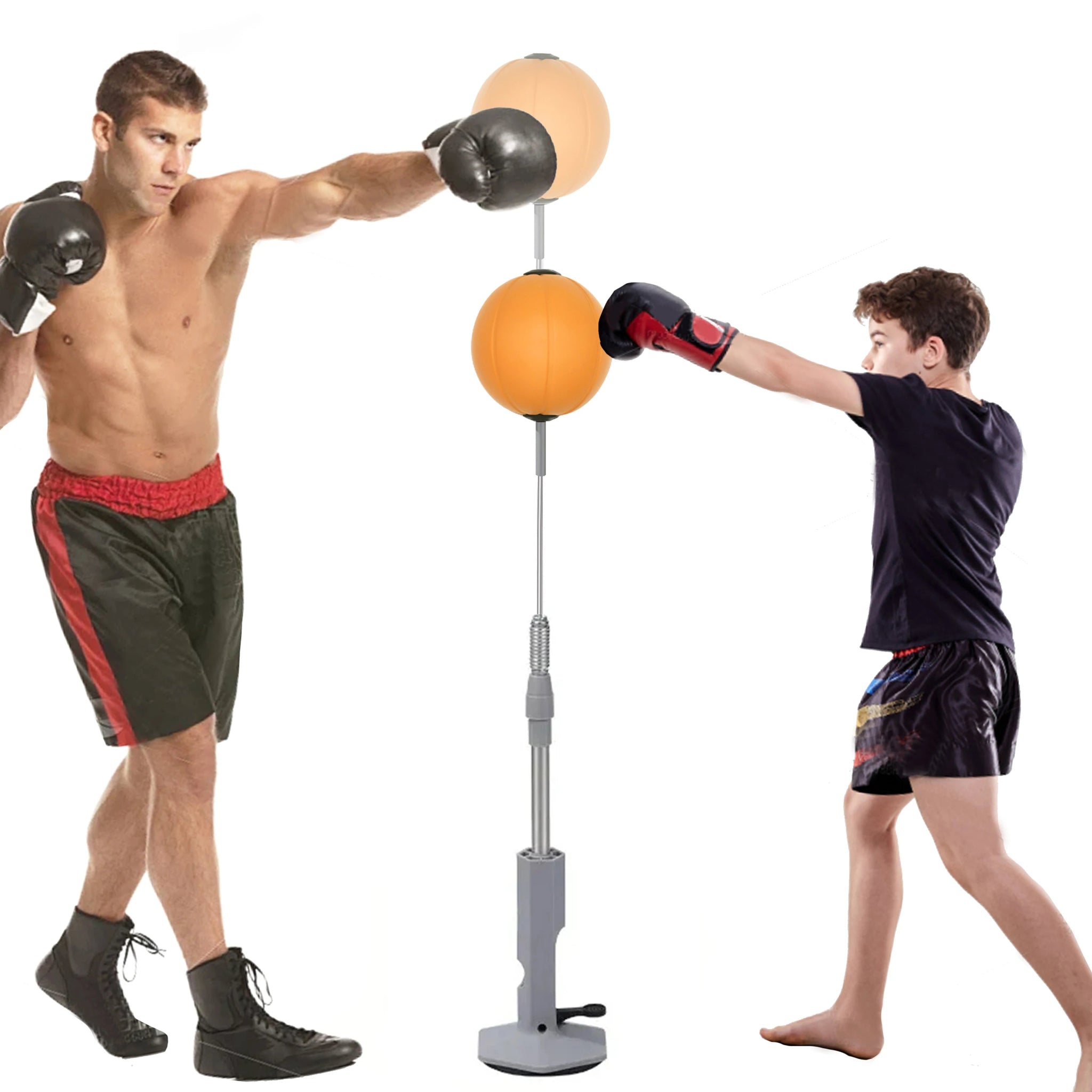 Lightweight Home Boxing Speed Bag – Suction Cup Reflex Training Bag for Teens & Adults - silverfoxgoods