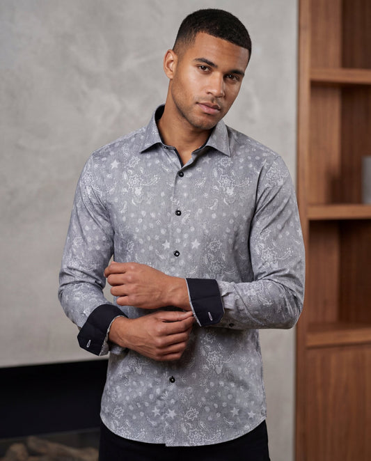 Long Sleeve Dual Cuff Shirt Dual cuffs | Silverfoxgoods